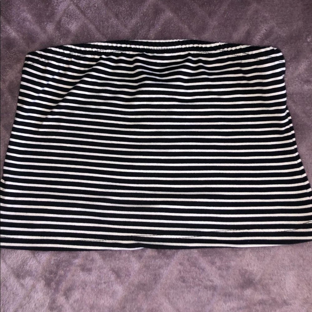 Black & White tube top